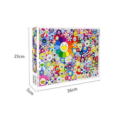 村上 隆 拼圖 TAKASHI MURAKAMI SKULLS FLOWERS CASTLE WALL IN THE S 村上 隆 拼圖 TAKASHI MURAKAMI SKULLS FLOWERS CASTLE WALL IN THE S