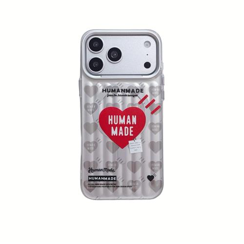 HUMAN MADE Iphone 16 Case 新品未使用 新款潮牌humanmade蘋果18pro手機殼行李箱適用iPhone16pro/16/15/14個性
