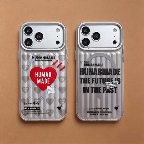 新款潮牌humanmade蘋果18pro手機殼行李箱適用iPhone16pro/16/15/14個性