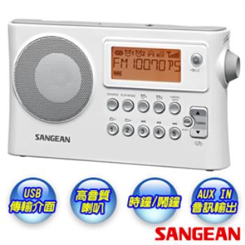  SANGEAN 山進 PR-D14USB 是一款多功能白色系 CD/SD/USB 播放器，尺寸為寬 237mm x 高 148mm x 深 62mm，重量僅 860g，中國製造。支援 microSD 記憶卡播放，內建螢幕顯示，電源供電設計無需電池，配件包含主機與變壓器。適閤家庭娛樂，提供穩定 CD/SD/USB 多媒體播放體驗，提升居家生活品質。 