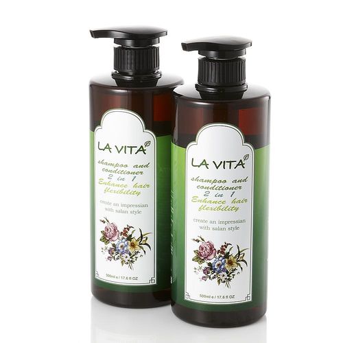LA VITA純淨香氛植萃精油洗髮精2入