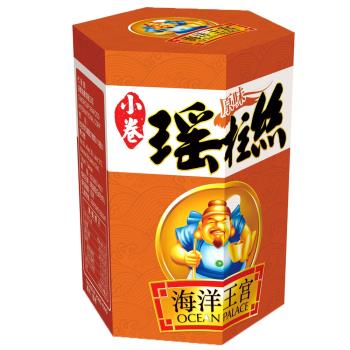 【幸福小胖】海洋王宮小卷瑤柱絲 24罐/一箱(原味/110g/罐)