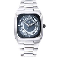 Relax Time 旋轉盤腕錶－灰／銀R0800－13－02