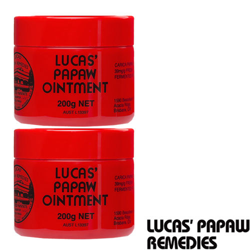 Lucas Papaw  澳洲木瓜膏X2（200克X2）