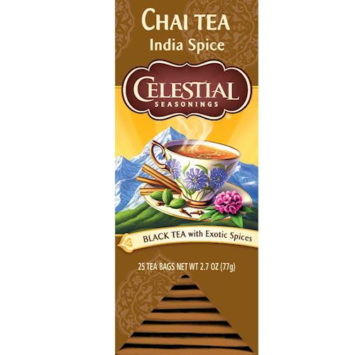 【Celestial 詩尚草本】美國原裝進口 印度香料茶2盒優惠組(25獨立包 x 2)