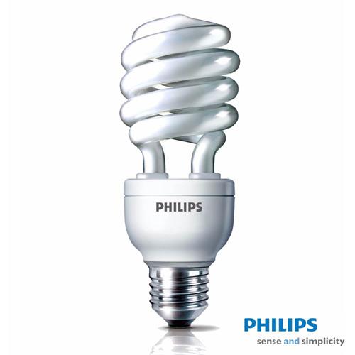 PHILIPS 飛利浦 Helix 27W螺旋省電燈泡3入特惠組-網 (白光/黃光)