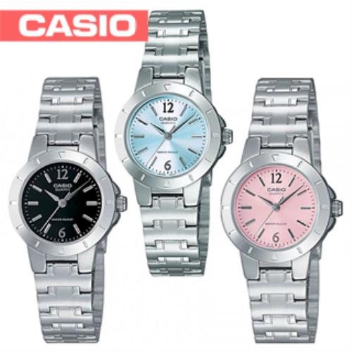 【CASIO 卡西歐】送禮首選-小錶面淑女錶 不鏽鋼錶帶 生活防水(LTP-1177A)三款顏色可選 