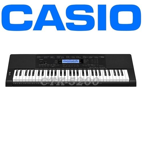 【CASIO 卡西歐】61鍵進階款電子琴-公司貨保固( CTK-5200)