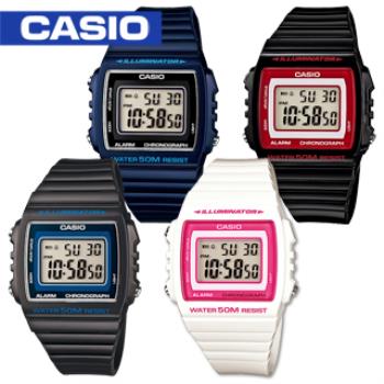 【CASIO 卡西歐】日系-學生/青少年/運動錶(W-215H)-四色可選 網