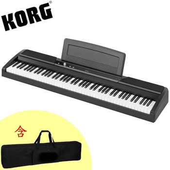 【KORG】標準88鍵電鋼琴/數位鋼琴含琴袋-黑色-公司貨保固 (SP-170S)