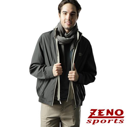 ZENO傑諾 兩件式禦寒保暖外套‧鐵灰M~L