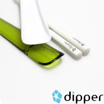 dipper 2合1SPS環保餐具組-青嫩綠