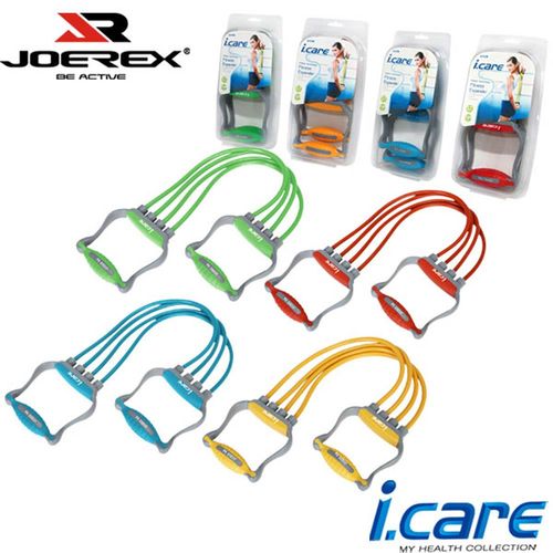 《哈街》《JOEREX》 艾可兒多功能四管塑身健美器/四管拉力器/四管式擴胸器/瑜珈用品-JIC033