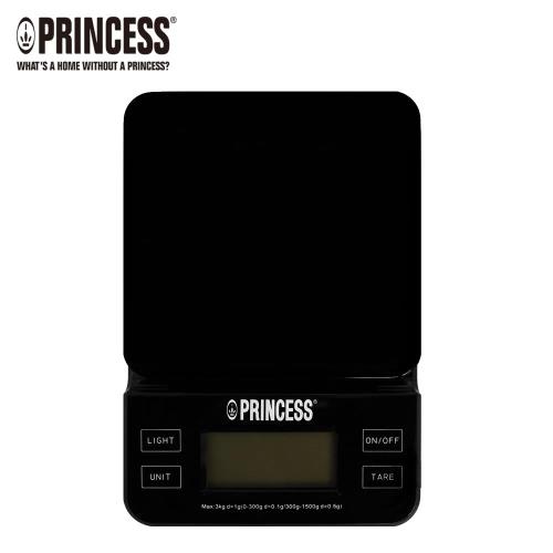 PRINCESS荷蘭公主三段式觸控電子料理秤(黑)TPRES31B