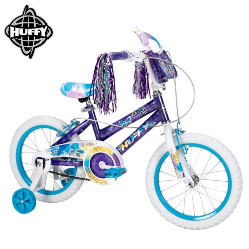 【HUFFY美國】16吋女童車,兒童自行車,兒童腳踏車,輔助輪童車