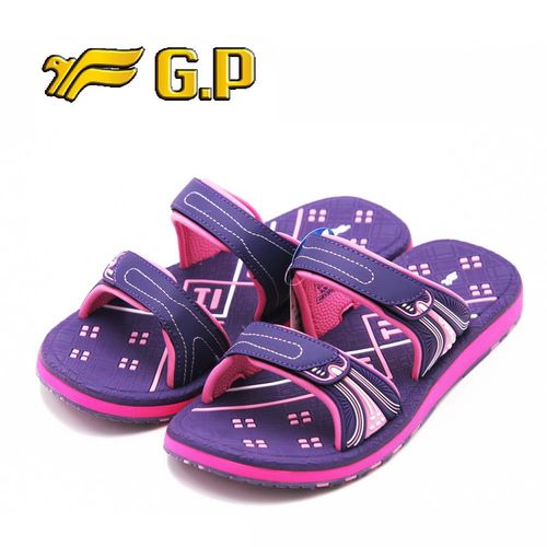 【G.P】女款親子同樂舒適拖鞋 童鞋 女鞋-紫(另有桃)