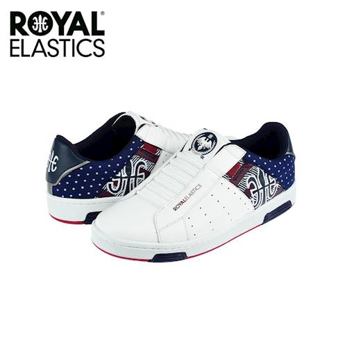 【Royal Elastics】男-Icon National Star 休閒鞋-白/藍(02072-510)