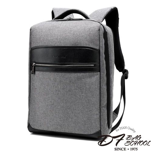 DF BAGSCHOOL - 歐系血統機能百搭款後背包-共3色