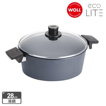 【德國WOLL】Diamond Lite Induction 新鑽石系列不沾湯鍋28cm (含蓋)