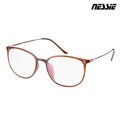 Nessie尼斯眼鏡-抗藍光眼鏡-羽量系列-雅致茶