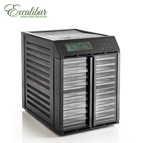 Excalibur伊卡莉柏低溫乾果機十層/數位式/雙電壓/塑膠(黑)RES10