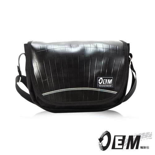 OEM 製包工藝革命 低調迷人時尚包款型 半月型休閒包 -黑