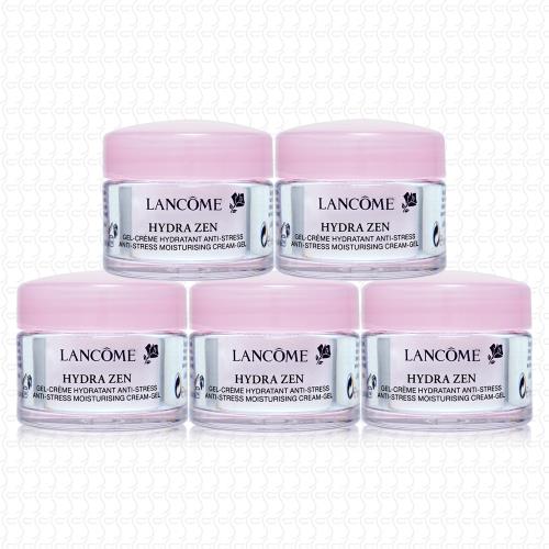 LANCOME蘭蔻 超水妍舒緩保濕水凝霜15mlx5