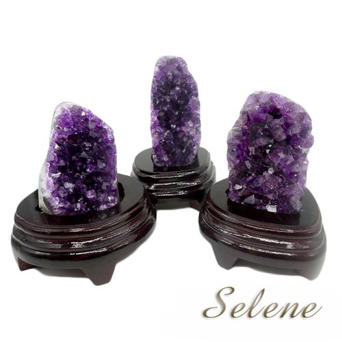 【Selene 珠寶】烏拉圭頂級紫晶座(小資女的最愛200-300g)