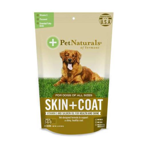 【Pet Naturals】美國 寶天然-皮膚好好 犬嚼錠 30粒 X 1入