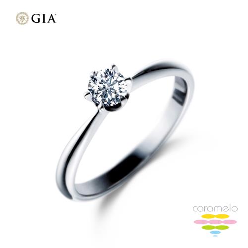 彩糖鑽工坊 GIA 1克拉鑽石 D成色 鑽石戒指 3EX+八心八箭+頂級北極光車工 18K 六爪鑽戒