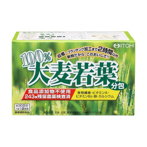 日本ITOH 大麥若葉酵素青汁 3大送5小 (共95袋)