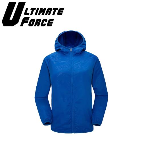 Ultimate Force「動力」女款輕量防曬風衣-藍色