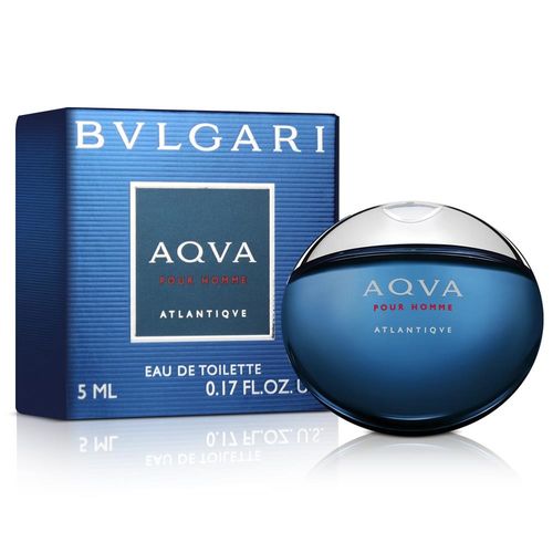 Bvlgari寶格麗 勁藍水能量男性淡香水小香(5ml)