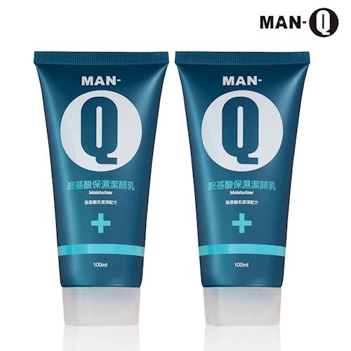 MAN-Q 胺基酸保濕潔顏乳100mlX2