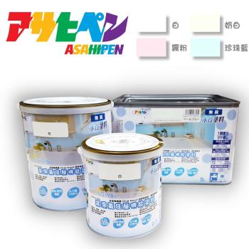 日本Asahipen水性高濕氣住屋機能塗料1.6L-象牙（465894）