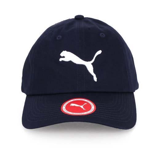 PUMA 基本系列棒球帽 -帽子 鴨舌帽 慢跑 遮陽 防曬 丈青白