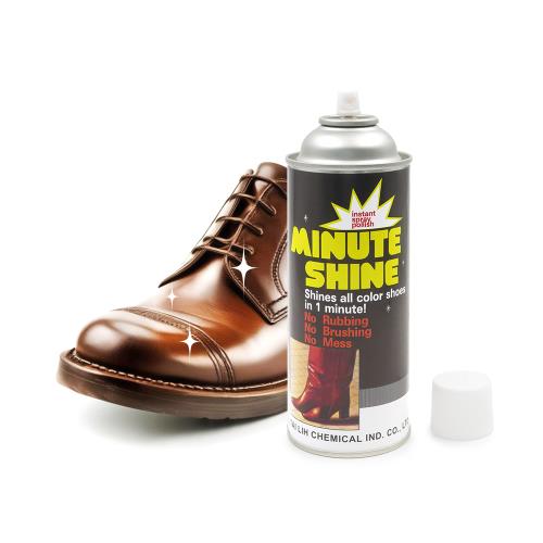 糊塗鞋匠 優質鞋材 L163 皮革快速亮光噴霧450ml 1罐