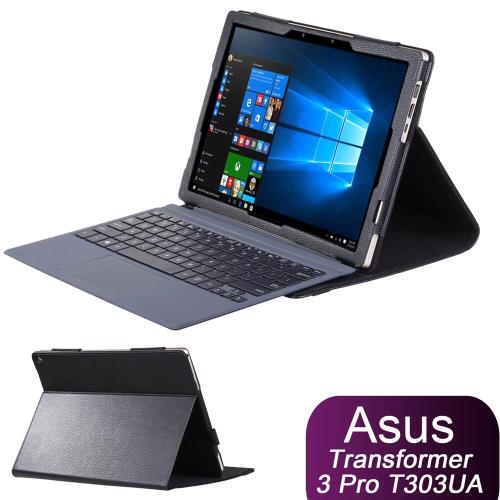 華碩 ASUS Transformer 3 Pro T303UA 專用可裝鍵盤直接斜立皮套 保護套