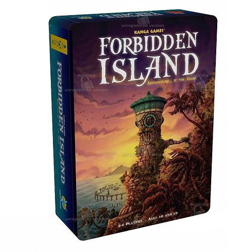 任-益智玩具 歐美桌遊 禁忌之島Forbidden Island (中文版)