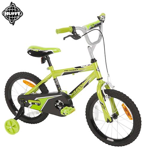 美國HUFFY-新款16吋男童自行車【綠色】,兒童腳踏車,輔助輪自行車