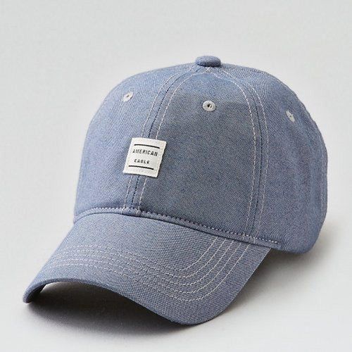 【American Eagle 】2017男時尚現代貼布款藍色棒球帽(預購)