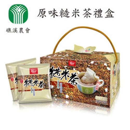 礁溪農會  原味糙米茶禮盒-25g-20包-盒  (2盒ㄧ組) 