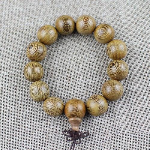 【八方開運】天然順紋雞翅木佛珠手串(20mm*12顆)