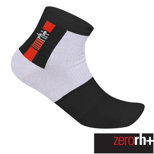 ZeroRH+ 義大利AGILITY低筒運動襪(5 cm) ●黑色、白色● ECX9139