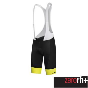 ZeroRH+ 義大利HERO專業吊帶自行車褲 ●黑/白、黑色、螢光黃● ECU0327