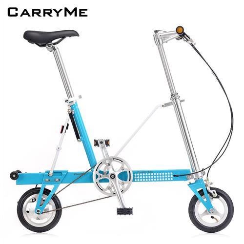CarryMe SD 8吋充氣胎版 單速鋁合金折疊車-星空藍