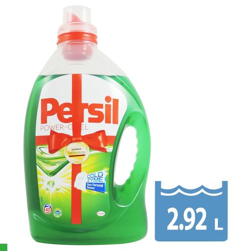 德國Persil 濃縮全效能洗衣凝露-強力洗淨配方 歐洲原裝進口 德國百年洗衣技術 Henkel 2.92L 洗衣精