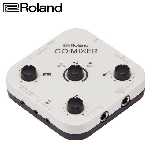 【Roland 樂蘭】GO:MIXER 音訊混音器 臉書直播神器 (手機/平板皆適用)