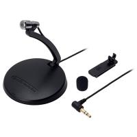 日本Audio-Technica鐵三角MONO單聲道麥克風AT9931PC(附泡棉防風罩,可站立或夾在領口即座式和領夾式)micphone mic