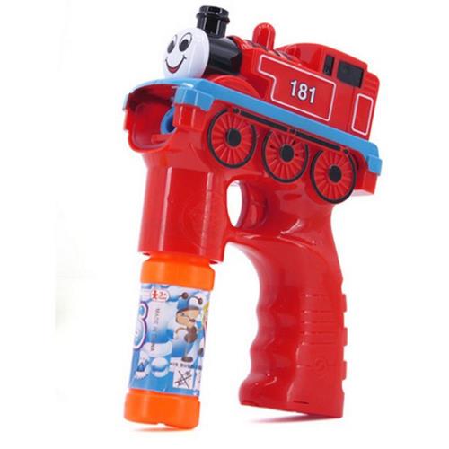 【17mall】兒童玩具電動聲光音樂火車泡泡槍附贈泡泡水